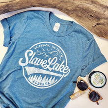 Load image into Gallery viewer, Slave Lake T-Shirts White Logo (Adult)
