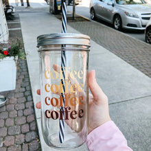 Load image into Gallery viewer, Mason Jar Tumblers
