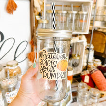 Load image into Gallery viewer, Mason Jar Tumblers
