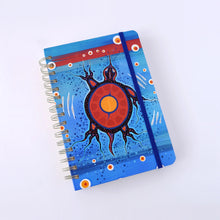 Load image into Gallery viewer, Indigenous Designed Spiral Journals
