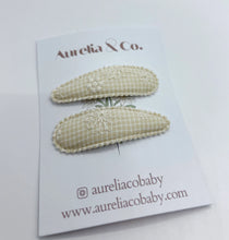 Load image into Gallery viewer, Fabric Hair Clips
