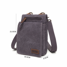 Load image into Gallery viewer, Canvas Shoulder Bag
