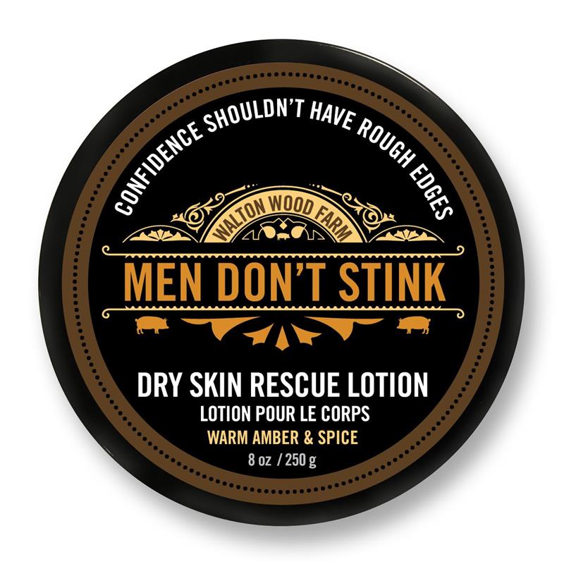Walton Wood Farm 'Men Don't Stink' Dry Skin Rescue Lotion