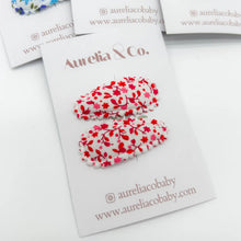 Load image into Gallery viewer, Mini Fabric Hair Clips
