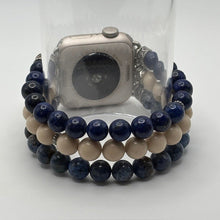 Load image into Gallery viewer, Dumortierite, Fossil Stone and Lapis Lazuli - Small
