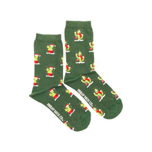 Load image into Gallery viewer, Womens Mismatched Christmas Crew Socks
