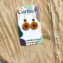 Load image into Gallery viewer, Autumn Clay Earrings
