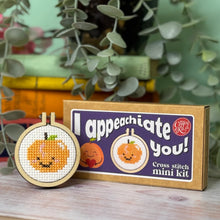 Load image into Gallery viewer, Mini Matchbook Cross Stitch Kit
