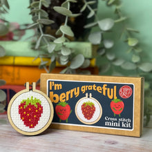Load image into Gallery viewer, Mini Matchbook Cross Stitch Kit
