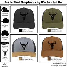 Load image into Gallery viewer, Warlock Berta Snapback Lids
