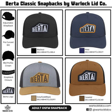 Load image into Gallery viewer, Warlock Berta Snapback Lids
