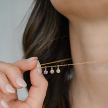 Load image into Gallery viewer, Birthstone Pendant Necklace

