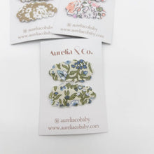 Load image into Gallery viewer, Mini Fabric Hair Clips
