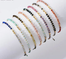 Load image into Gallery viewer, Connections Gemstone Stackable Bracelets
