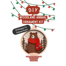 Load image into Gallery viewer, DIY Wooden Tree Ornaments

