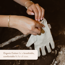 Load image into Gallery viewer, Organic Cotton Overnight Gloves
