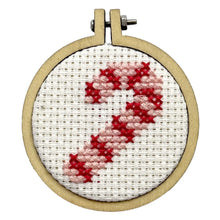 Load image into Gallery viewer, Mini Matchbook Cross Stitch Kit (Holiday)
