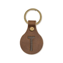 Load image into Gallery viewer, Leather Letter Keychains
