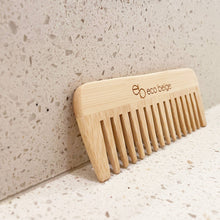 Load image into Gallery viewer, Wide Tooth Bamboo Comb
