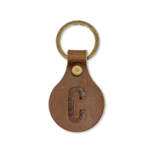 Load image into Gallery viewer, Leather Letter Keychains

