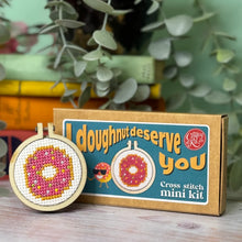 Load image into Gallery viewer, Mini Matchbook Cross Stitch Kit
