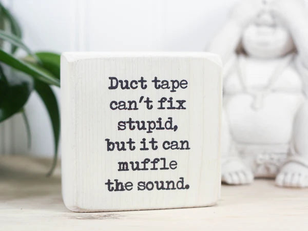 Wooden Sign Shelfies - Humorous & Stuff