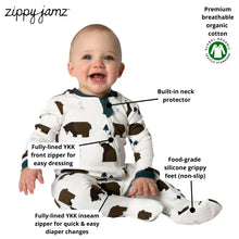 Load image into Gallery viewer, Organic Cotton Sleepers by Zippy Jams
