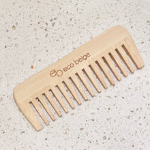 Load image into Gallery viewer, Wide Tooth Bamboo Comb
