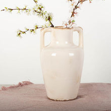 Load image into Gallery viewer, Cream Glazed Flower Vases (Variety)
