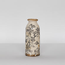 Load image into Gallery viewer, Floral Vintage Style Glazed Flower Vases (Variety)
