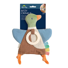 Load image into Gallery viewer, Bitzy Crinkle™ Sensory Toy with Teether

