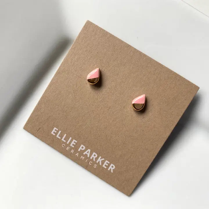 Ceramic Stud Earrings