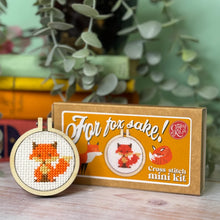 Load image into Gallery viewer, Mini Matchbook Cross Stitch Kit
