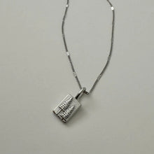 Load image into Gallery viewer, I am Strong Affirmation Necklace
