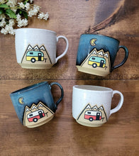Load image into Gallery viewer, Camping Love Pottery Mugs

