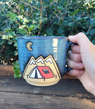 Load image into Gallery viewer, Camping Love Pottery Mugs
