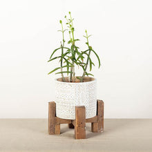 Load image into Gallery viewer, Wooden Flower Stand
