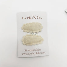 Load image into Gallery viewer, Mini Fabric Hair Clips
