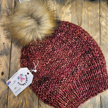 Load image into Gallery viewer, Piggy Knitty Adult Knit Toques
