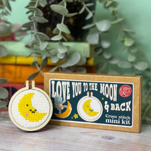 Load image into Gallery viewer, Mini Matchbook Cross Stitch Kit
