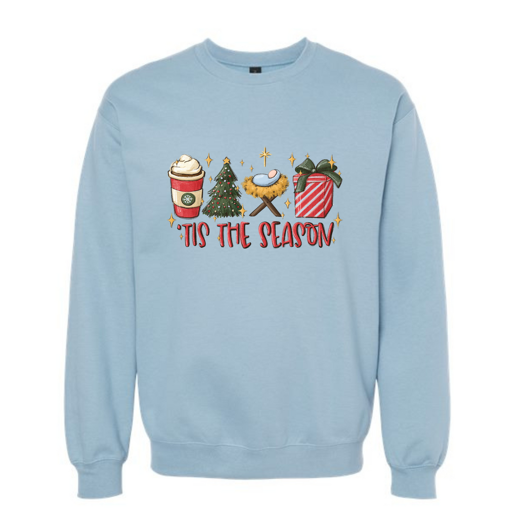 Tis The Season Jesus Crewneck Sweatshirt