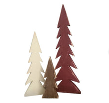 Load image into Gallery viewer, Wood Pine Tree Set
