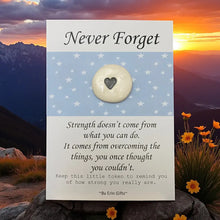 Load image into Gallery viewer, Ceramic Pocket Token/Hug Cards
