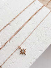 Load image into Gallery viewer, North Star 3 Piece Layering Necklace Set
