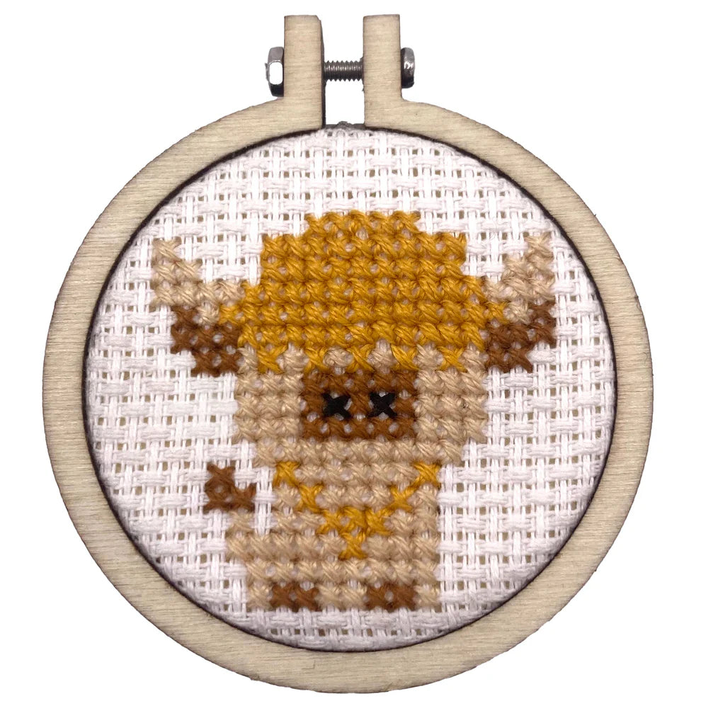 Mini Matchbook Cross Stitch Kit