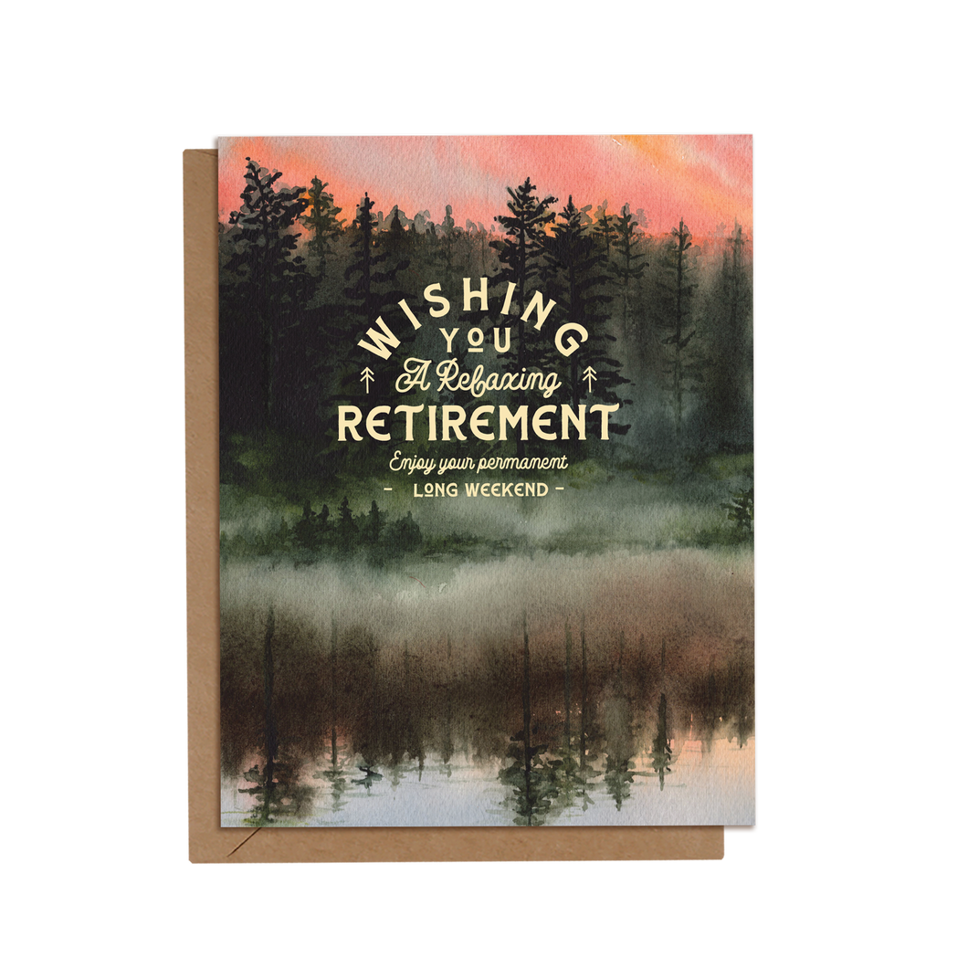 Retirement Card (Paperbec Design Co.)