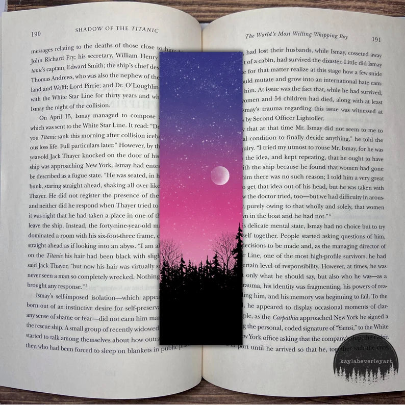 Skyline Bookmarks - Kayla Beverley Art