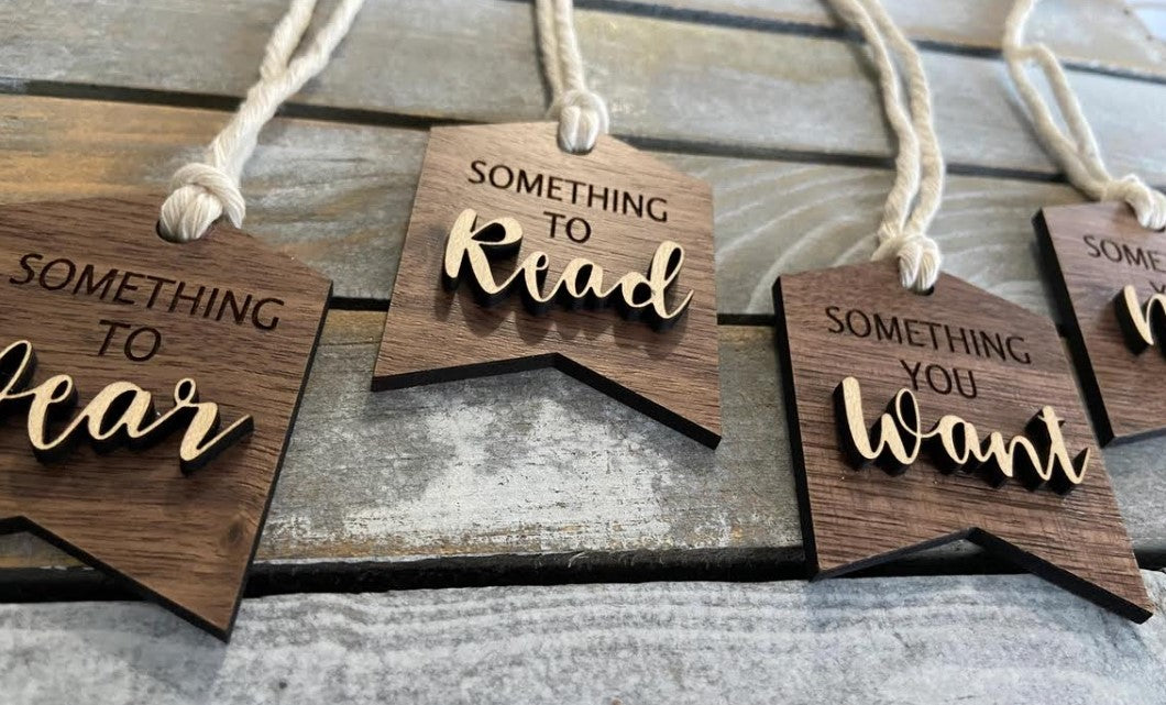 Reusable Gift Tags (Set of 4)