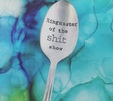 Load image into Gallery viewer, Hand Stamped Spoons (Sweary)
