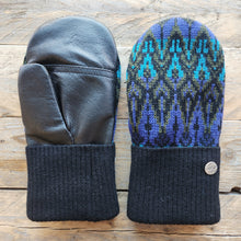 Load image into Gallery viewer, Luxe Wool Mittens with Leather or Suede
